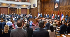 3. октобар 2017. Прва седница Другог редовног заседања Народне скупштине Републике Србије у 2017. години
